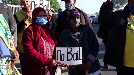 Former South African freedom fighter appears in court on rape charges