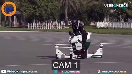 La police de Dubaï expérimente sa moto volante et c’est loin d’être un succès !