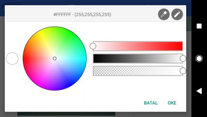 CARA MEMBUAT WARNA BIRU LAUT DI PIXELLAB