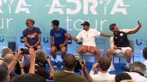 Dos tenistas dan positivo por covid-19 tras exhibición organizada por Djokovic