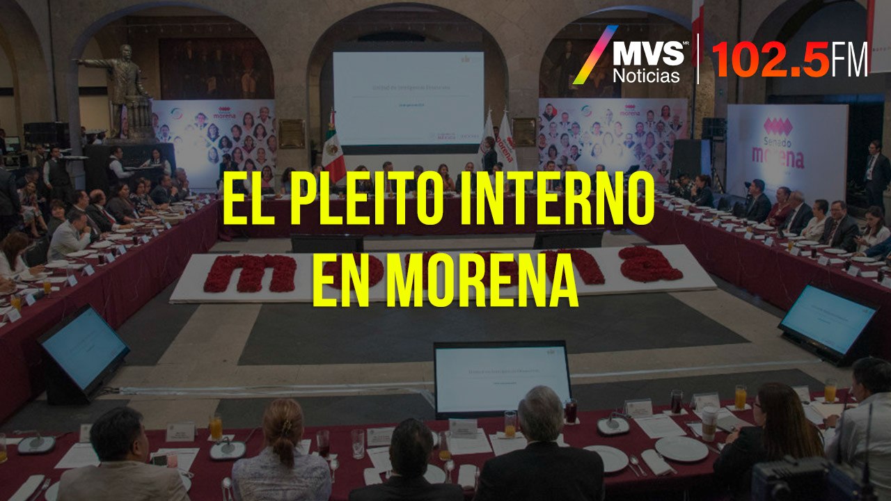 El pleito interno en Morena
