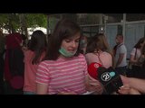 Protesta në “Pançe Karagjozov”, nxënësit dhe prindërit refuzojnë provimin