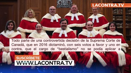 El sexo con animales ya no es legal en Canada