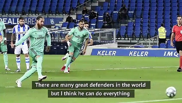 Madrid boss Zidane hails Ramos as world's best defender