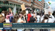 Siguen las protestas en Reino Unido contra el racismo