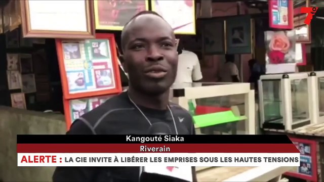 Sensibilisation à libérer les emprises des installations à haute tension de la CIE