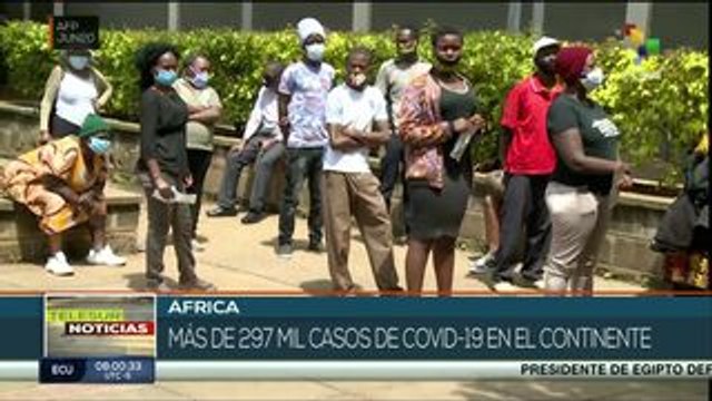 África suma 297 mil casos de contagios y 3.300 muertes por coronavirus