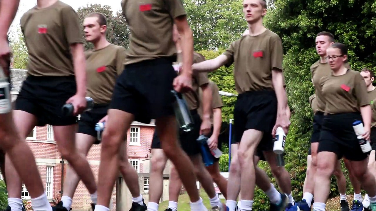 Trainee Royal Navy sailors join BRNC