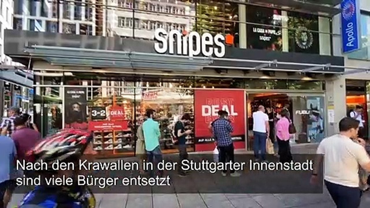 Das sagen die stuttgarter zu den randalen