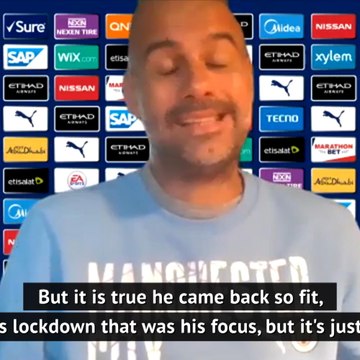 Guardiola impressed by Mendy's lockdown preparation