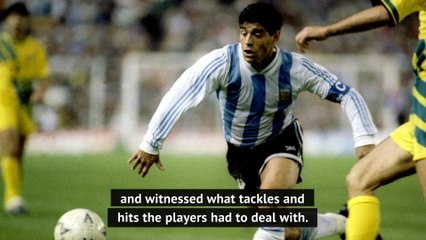 Скачать видео: Mijatovic picks 'incredible' Maradona over Messi