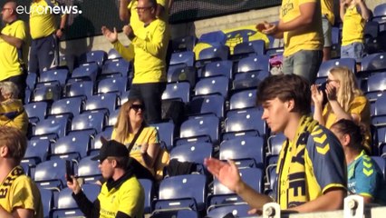 Público volta aos estádios na Dinamarca