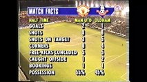 Sky Latics 1-4 Man Utd (Half Time) 1993/94 F.A. Cup S/F replay 13/04/94