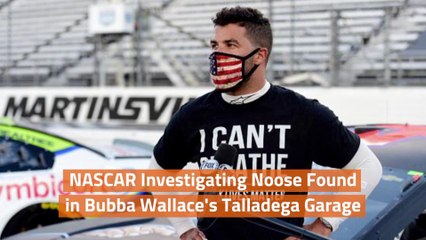 A Noose In Bubba Wallace's Garage