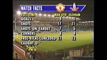 Sky Latics 1-4 Man Utd (End) 1993/94 F.A. Cup S/F replay 13/04/94