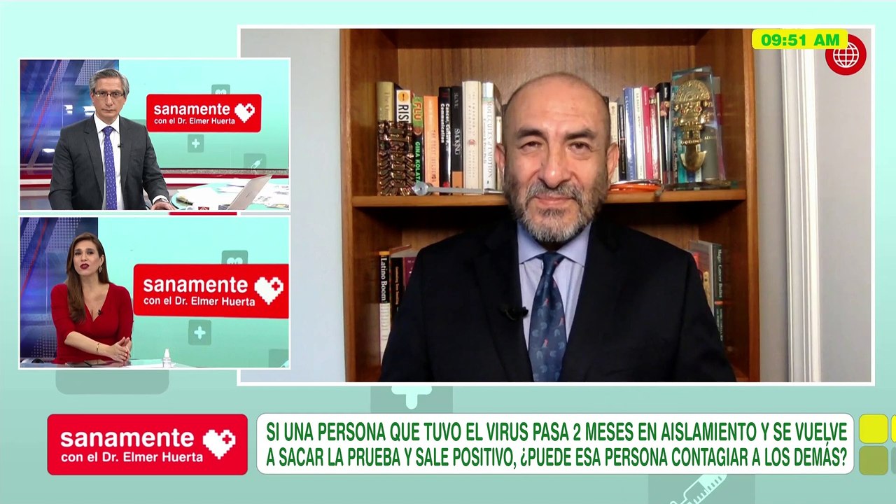 Sanamente con el Doctor Elmer Huerta: ¿Puede esta persona contagiar a otros de Covid-19? (HOY)