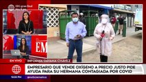 Edición Mediodía: Empresario que vende oxígeno a precio justo pide ayuda para su hermana contagiada con Covid-19