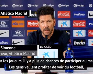 31e j. - Simeone plutôt favorable aux cinq changements