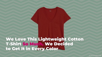 We Love This Lightweight Cotton T-Shirt So Much, Decided to Get It in Every ColorWe