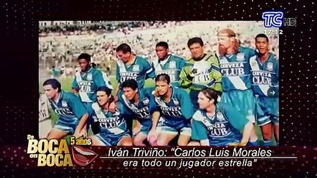 Iván Triviño: Carlos Luis Morales fue un gran jugador de fútbol