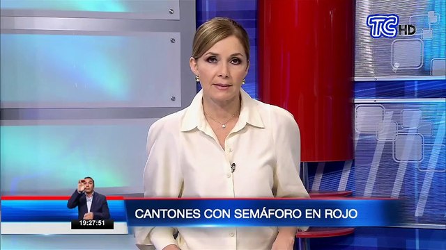 45 cantones del país se mantienen en semáforo rojo