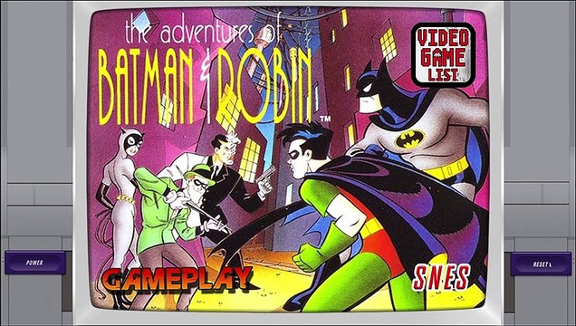 The Adventures df Batman and Robin - SNES