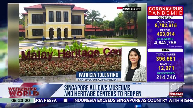 Singapore allows museums and heritage centers to reopen