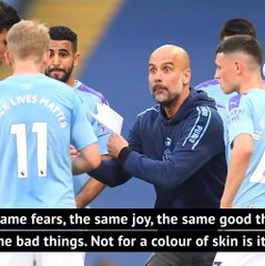 Human beings matter - Guardiola responds to Burnley banner