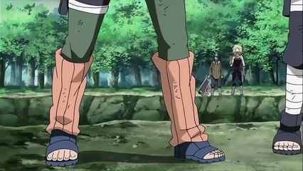 Kakashi and Gai vs Seven Shinobis Swordsmen (english subs)
