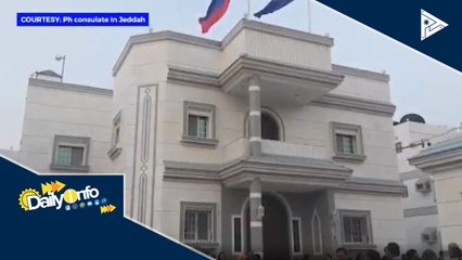 Operasyon ng konsulado sa Jeddah, Saudi Arabia, pansamantalang sinuspinde