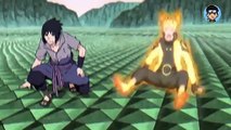 Kaguya Mata a Obito, Naruto Intenta Salvarle la vida a Obito, Obito se despide de Naruto.