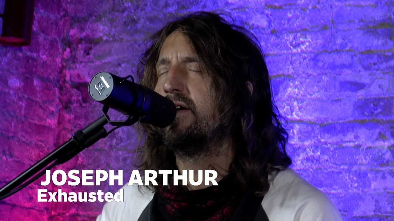 Dailymotion Elevate: Joseph Arthur - "Exhausted" live at Cafe Bohemia, NYC