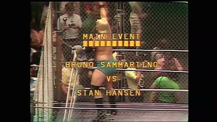 Bruno Sammartino vs Stan Hansen -07-08-1976 - Madison Square Garden
