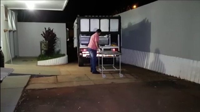 Corpo de homem que morreu em acidente de trabalho em Capitão é trazido ao IML de Cascavel