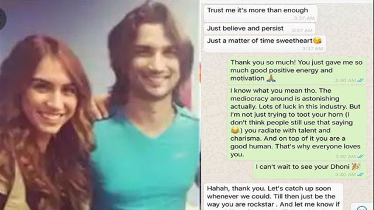 Sushant Singh Rajput और Lauren Gottlieb की रुला देगी आखिरी Whats app Chat | FilmiBeat