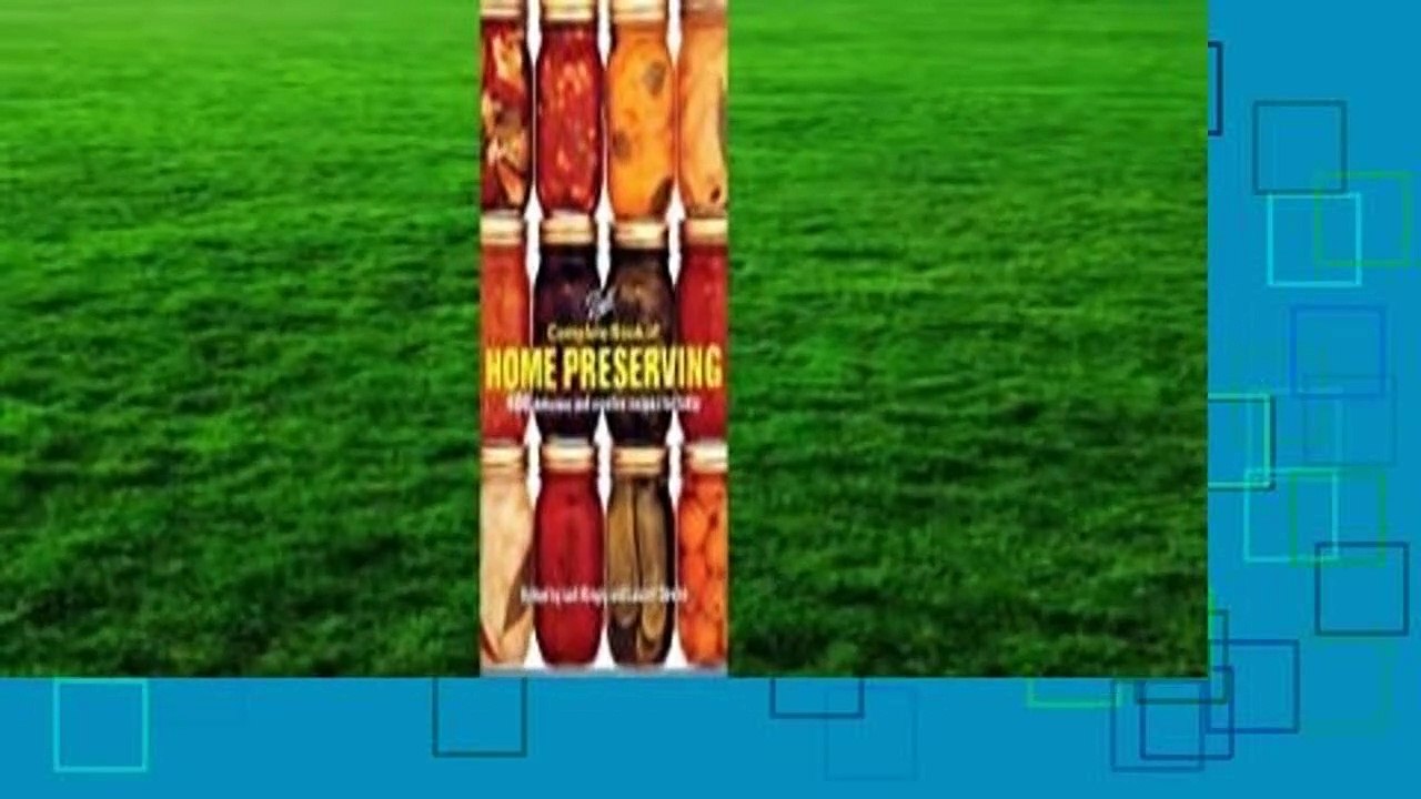 Ball Complete Book of Home Preserving  Best Sellers Rank : #1