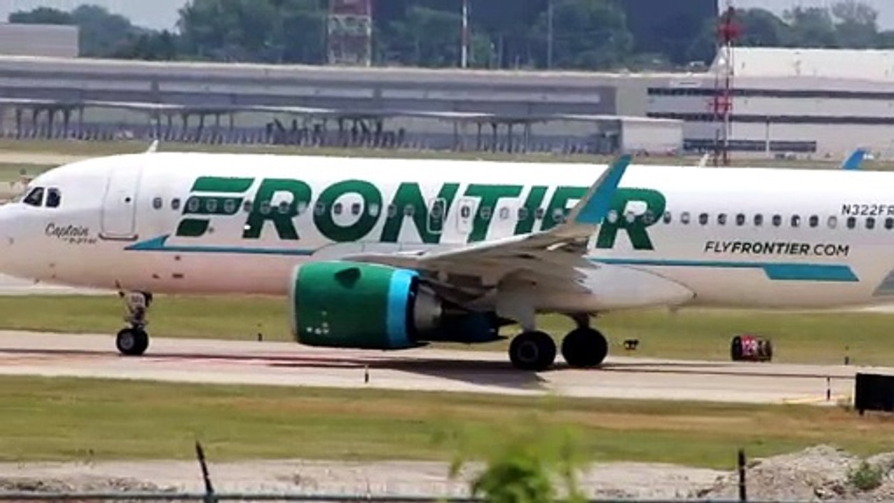 Airbus A320neo Operating as Frontier Airlines Flt. 1210