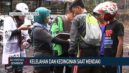 2 Pendaki Gunung Lemongan Terjatuh dan Cidera