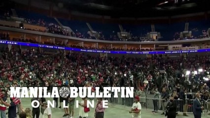 Empty seats seen at President Trump's rally in Tulsa