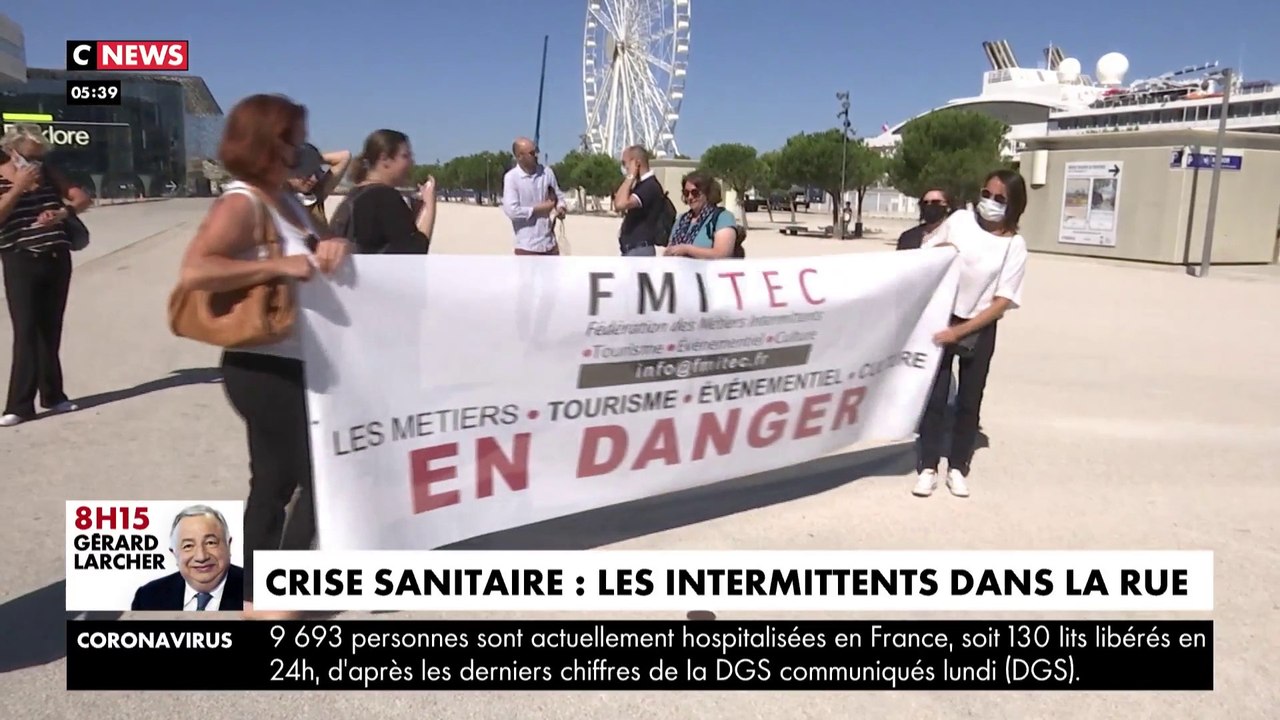 Crise : l'inquiétude des intermittents