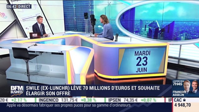 Loïc Soubeyrand (Swile): Swile (ex-Lunchr) lève 70 millions d'euros et souhaite élargir son offre - 23/06