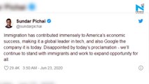 Google CEO Sundar Pichai disappointed with Trump's H-1B visa ban