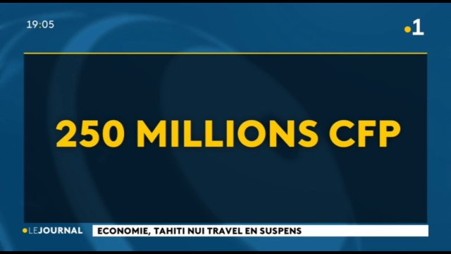 Economie : Tahiti nui travel en suspend