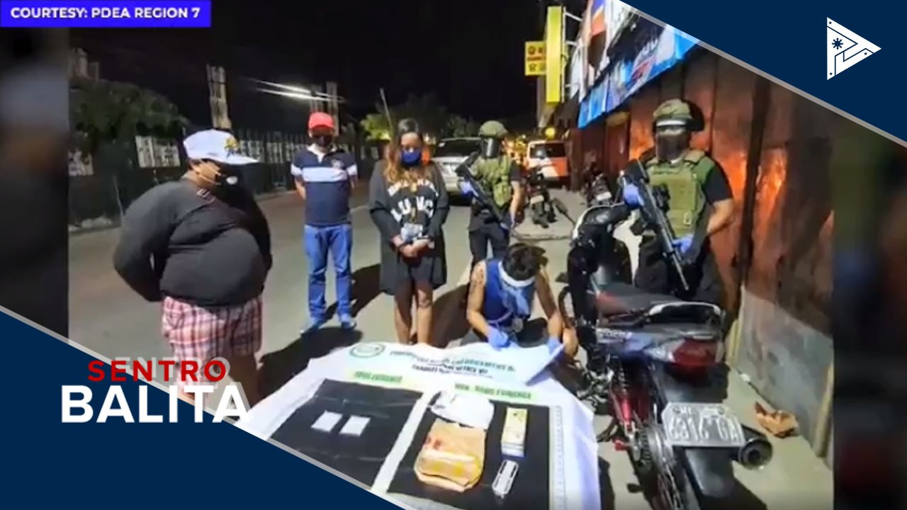P340K halaga ng shabu, nakumpiska sa isang high-value target sa Cebu City