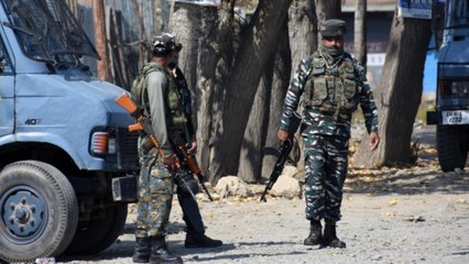 下载视频: J&K: 3 terrorists, 1 CRPF jawan killed in Pulwama encounter