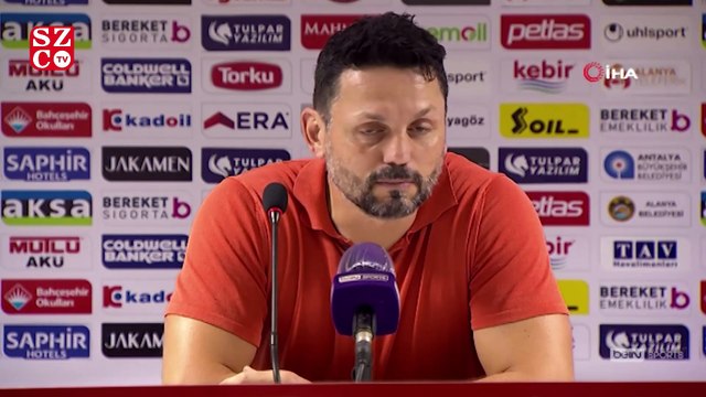 Erol Bulut: “Maçı kazanabilirdik”