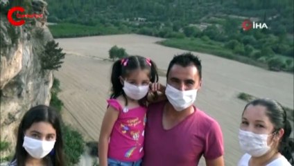 'Trump' Mersin'de ortaya çıktı