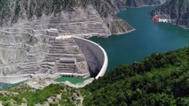 Deriner Barajı yüzde 77 doluluk seviyesine ulaştı