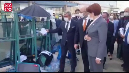 Meral Akşener, Ankara’ya girişlerine izin verilmeyen baro başkanlarını ziyaret etti