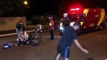 Entregador fica ferido ao cair de moto na Região do Lago